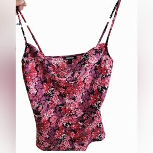 Express Womens Cowl-Neck Camisole Tank